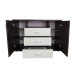 Comoda Laguna wenge cu fildes